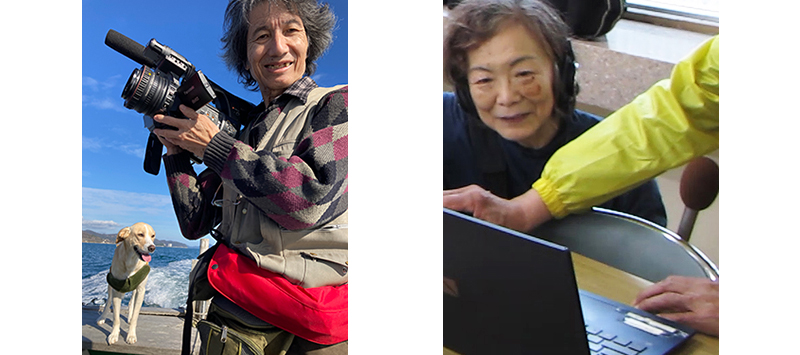 制作者の小林と大木